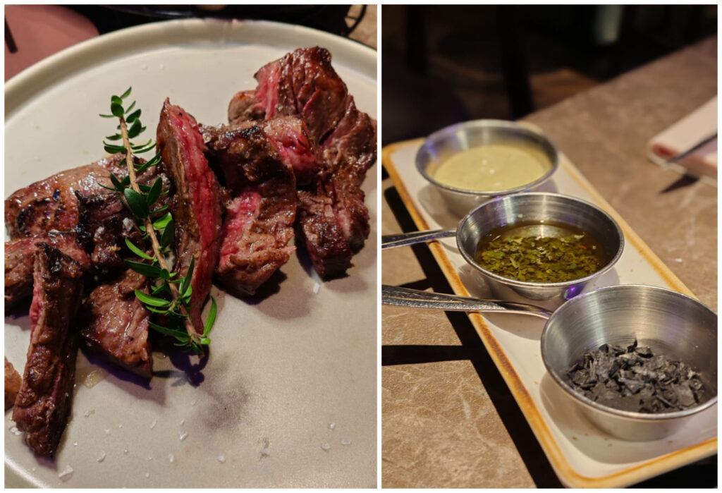 Entraña Sliced Steak,, o experiența senzorială completă
